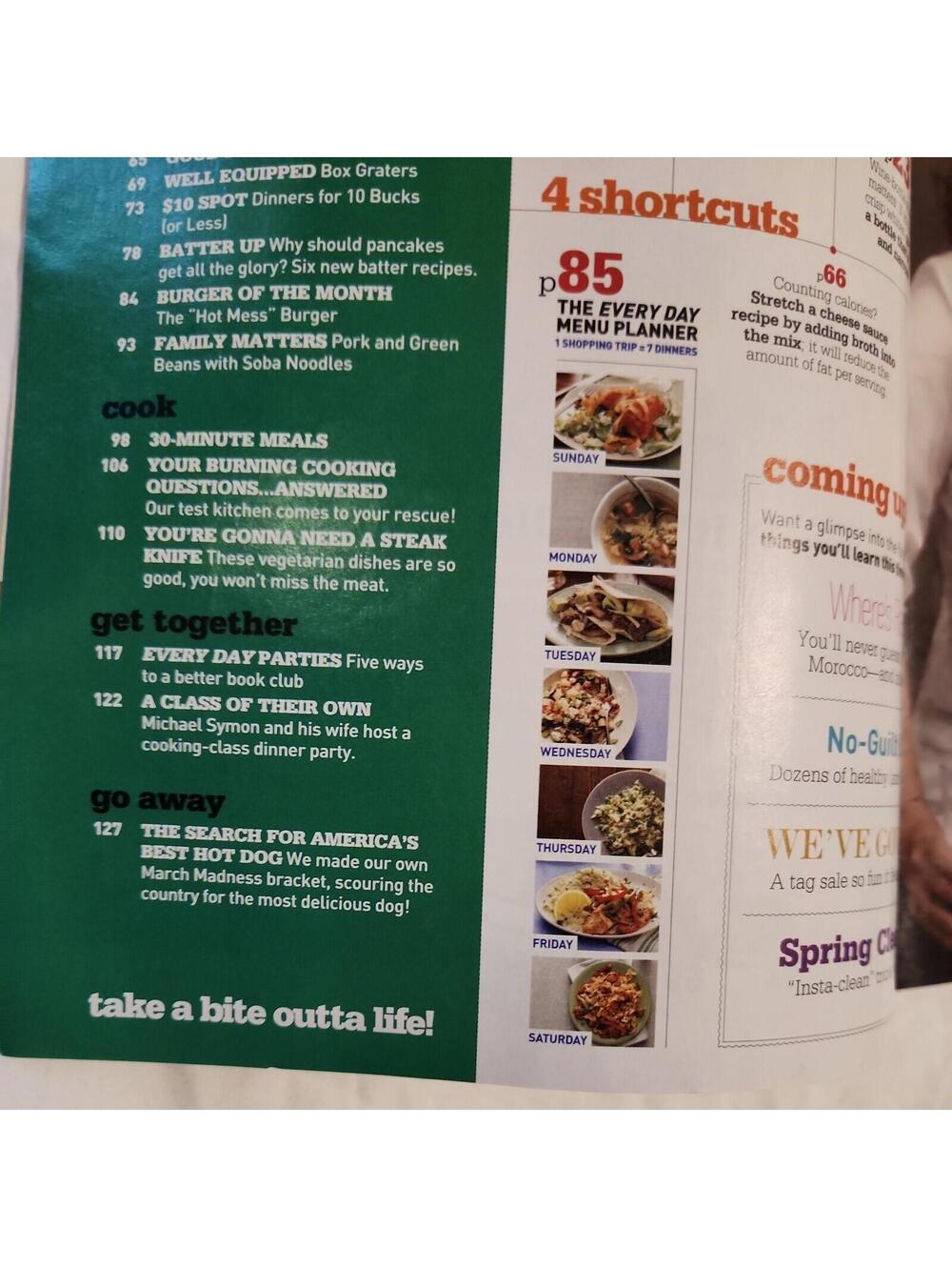 Everyday With Rachael Ray Magazine  March 2011 Spring - Picture 7 of 8